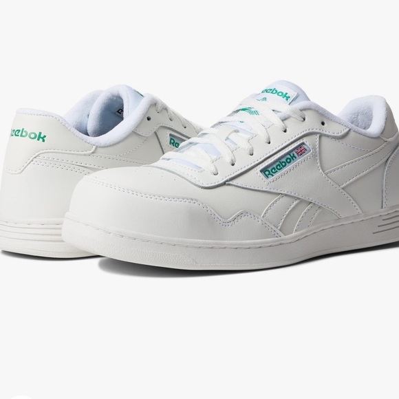 Reebok Men's Rb4151 Club MEMT Work Construction Shoe white Safety 8 men’s - Picture 1 of 8